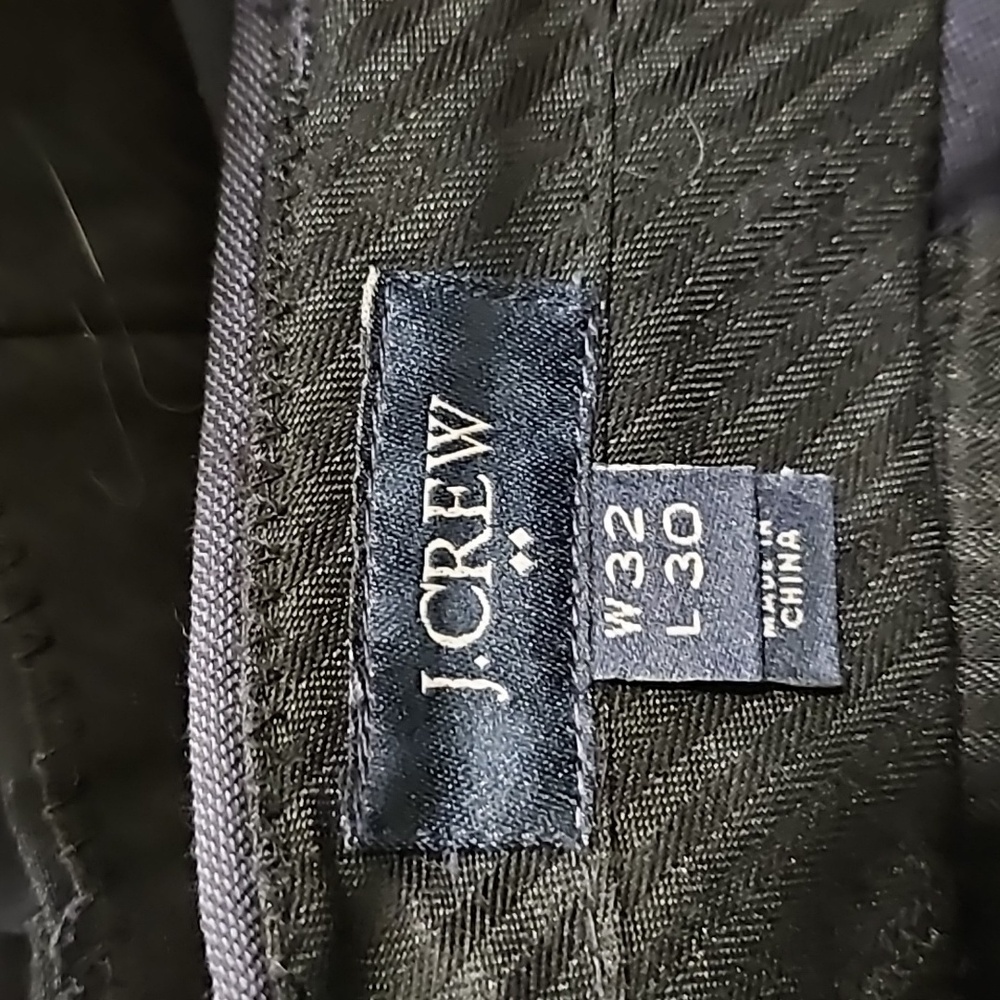 J crew thompson 32x30 slim euc